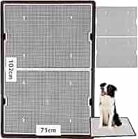 大型犬用抗菌フラットトレイ　XL スーパーワイド2枚収納 サークルトレーXL（大型犬用トイレトレー）
